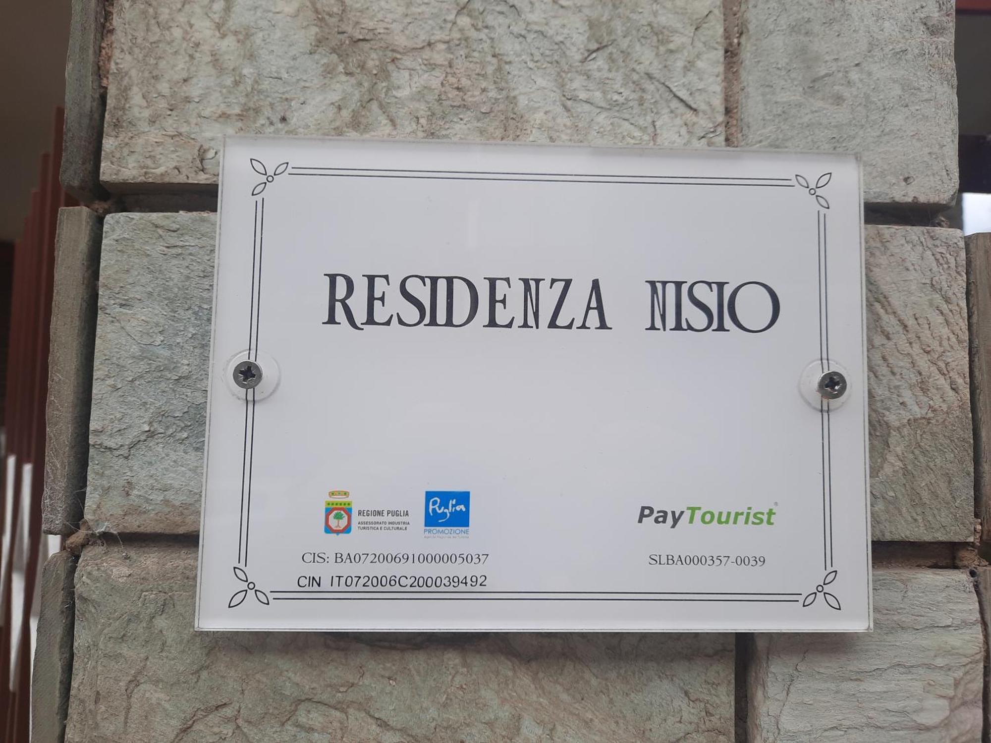 Вилла Residenza Nisio Бари Экстерьер фото